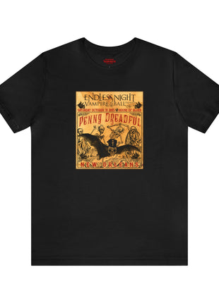 Endless Night Vampire Ball Penny Dreadful - New Orleans 2015 Vintage Tee